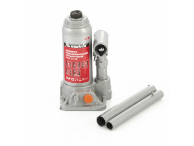 Домкрат гидравлический бутылочный, 2 т, h подъема 158-308 мм Matrix