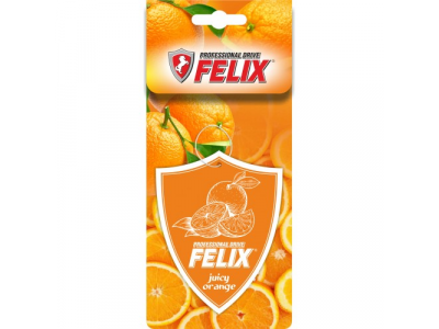 Ароматизатор бумаж. FELIX Juicy orange (Брызги сочного апельсина)