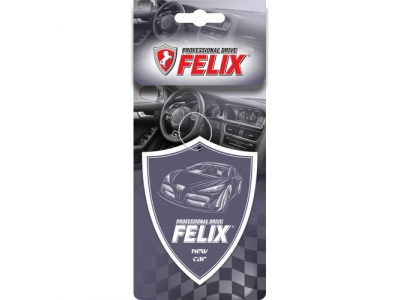Ароматизатор бумаж. FELIX New car (Салон нового авто)