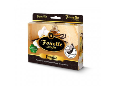 Ароматизатор FOUETTE "Vanille" F-21 под сиденье двойной концентрации 200 мл