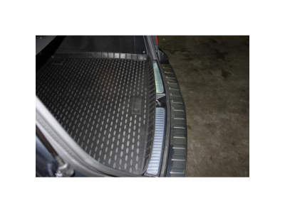 Коврик в багажник MERCEDES-BENZ GLK-Class X204, 2008->, кросс. (полиуретан)