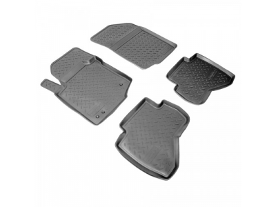 Коврики в салон Norplast NPL-Po-64-17 Peugeot 107 (2005)