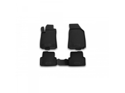 Коврики в салон CITROEN C4, 2011-> 4 шт. (полиуретан)