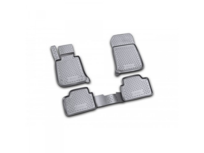 Коврики в салон BMW 3 , 2006-2012 4 шт. (полиуретан)