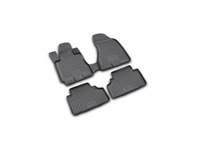 Коврики в салон HYUNDAI Tucson 2004-2009, 4 шт. (полиуретан)