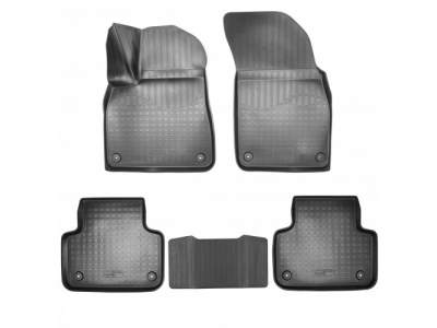 Коврики салонные для Audi Q8 3D (2018) (5 мест)