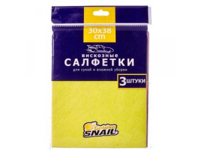 Салфетка вискозная, 3 шт.