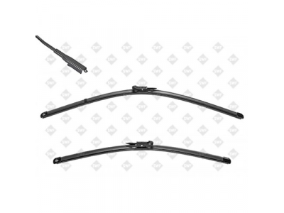 Щетки стеклоочистителя SWF VISIOFLEX,передняя,2 шт., 61612158219, 600mm/24", бескаркасная