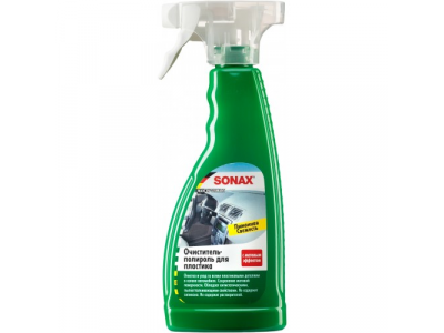 Очиститель-полироль для пластика тригер "Матовый эффект Лимон", 500 мл