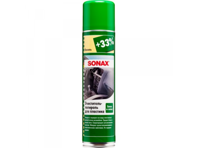 Очиститель-полироль для пластика аэрозоль "Глянцевый эффект Ваниль", 400 мл