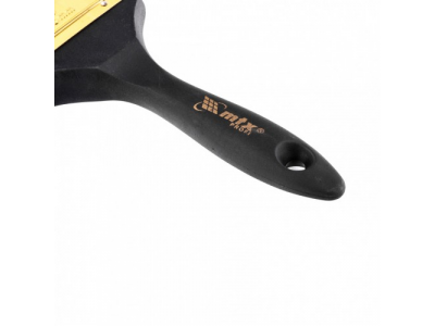 Кисть плоская "Профи" 3", натуральная щетина, деревянная ручка Mtx