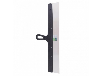 Шпатель фасадный из нержавеющей стали, 600 мм, пластмассовая ручка Сибртех