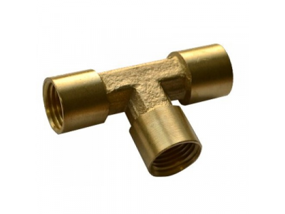 Тройник прямой с внутренней резьбой 3 х 1/4" (10шт.)