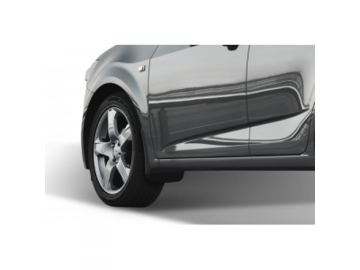 Брызговики передние CHEVROLET Aveo, 2012-> сед. 2 шт. (полиуретан)