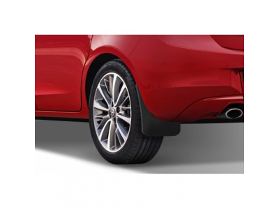 Брызговики задние OPEL Corsa D 2006->, хб. (полиуретан)