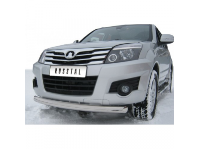 Great Wall (Hover H3) Защита переднего бампера d76 (дуга) GH3Z-000302