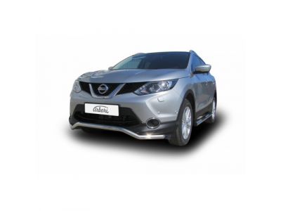 Защита переднего бампера Arbori d57 волна NISSAN QASHQAI 2014-