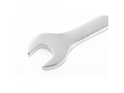 Ключ комбинированный, 14 мм, CrV, матовый хром// STELS