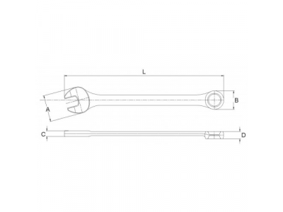 Ключ комбинированный 38мм