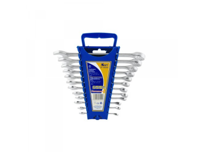 Ключ комбинированный набор 12шт:6-15,17,19 мм (пласт.держ)