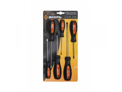 Набор отвёрток (PH,PZ,SL) НО 6