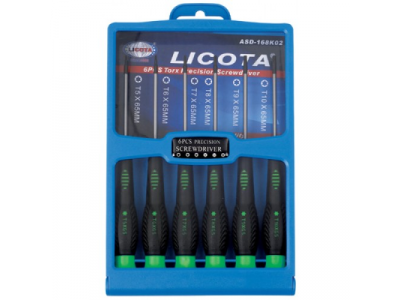 Набор отверток Torx для точной механики 6пр.