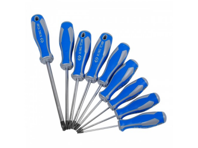 Набор отверток в коробке, TORX, 9 предметов, KING TONY