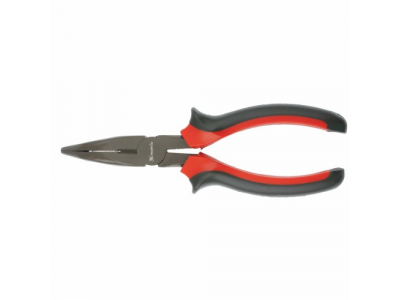 Длинногубцы Black Nickel, 160 мм, изогнутые, двухкомпонентные рукоятки// MATRIX