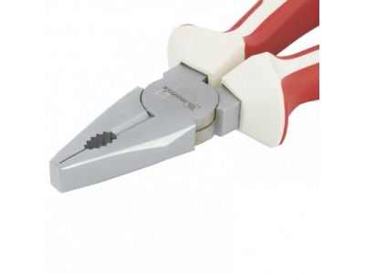 Плоскогубцы WHite Nickel, 200 мм, никелированные, трехкомпонентные рукоятки Matrix