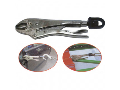 Ручные тиски струбцина 262,5мм с повортным ушком