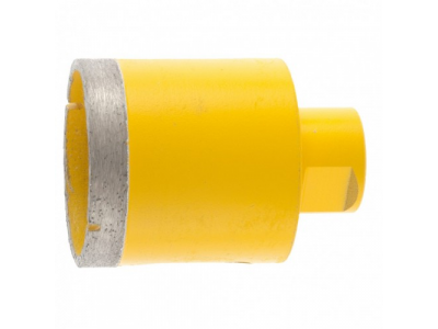 Сверло алмазное по керамограниту, 55 мм, мокрая резка, М14 Denzel