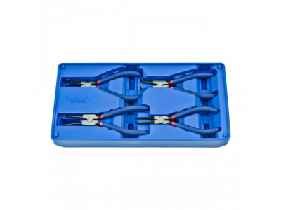 Набор съемников стопорных колец, 4пр., в ложементе-кейсе