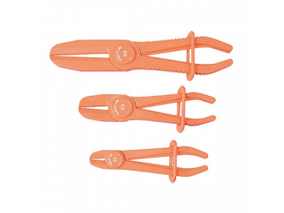 Зажимы для шлангов пластиковые 15-60 мм, 3 предмета, KING TONY