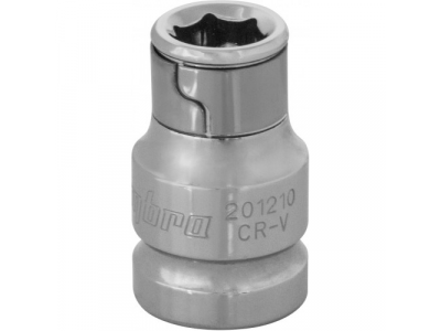 Переходник для бит 1/2"DR x 10 мм, Ombra 201210