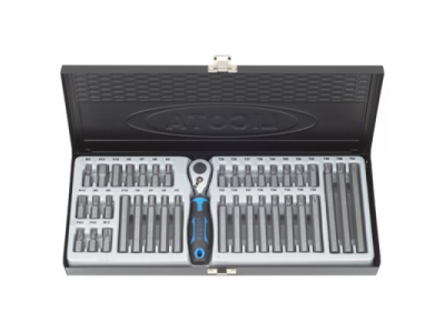 Набор бит с трещоткой 38пр