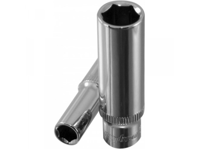 Головка торцевая глубокая 1/4"DR 6 мм, Ombra 114106