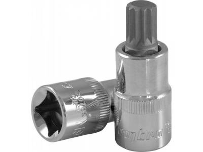 Насадка торцевая 1/2"DR с вставкой SPLINE M18, Ombra 120718