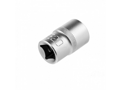 Головка торцевая 1/2, Е20, CrV Stels