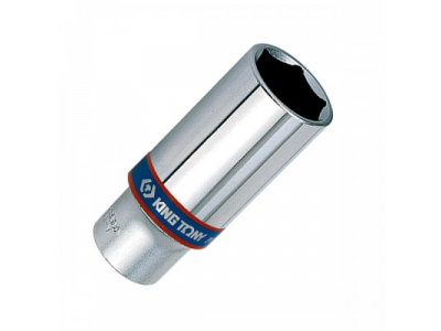 Головка торцевая глубокая шестигранная 3/8", 16 мм, KING TONY