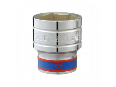 Головка торцевая стандартная шестигранная 1/2", 11 мм, KING TONY