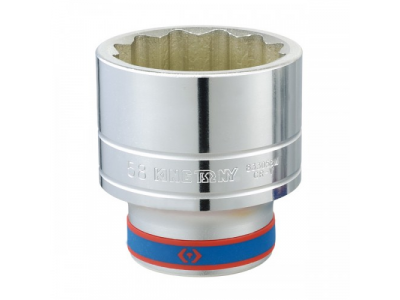 Головка торцевая стандартная двенадцатигранная 1", 70 мм, KING TONY