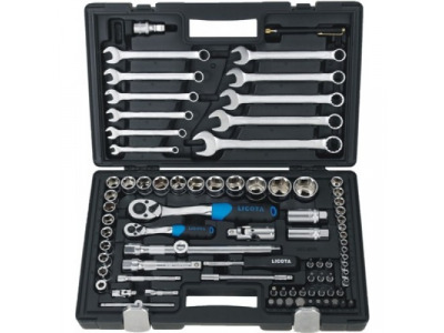 Набор инструмента 1/4" и 1/2" 6 гр. 83 предмета