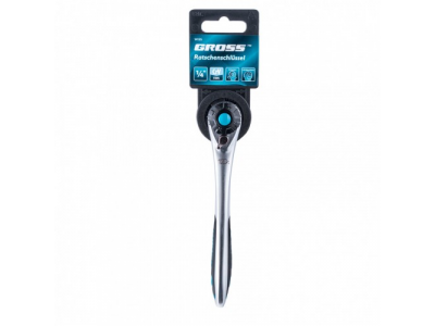 Ключ трещоточный, 120 зубьев, 1/4" Gross