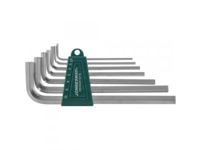 Комплект угловых шестигранников Long 2,5-10 мм, S2 материал, 7 предметов , H02SM107S JONNESWAY