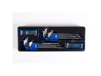 Набор шестигранных и Torx ключей 4 комплекта в ложементе