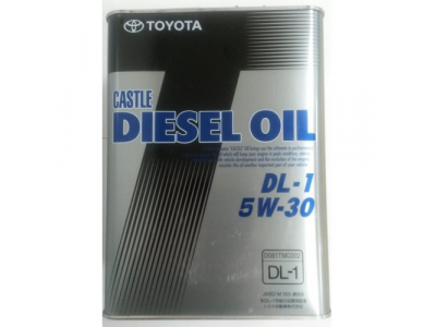 TOYOTA 5W-30 DL-1 (4л) масло моторное для дизельных двигателей