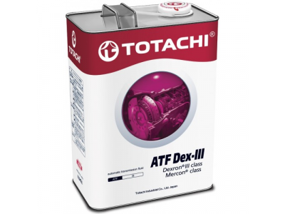 Жидкость для АКПП TOTACHI ATF DEXRON III минерал. 4л