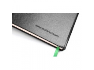 Блокнот Skoda Notepad A5, Black, артикул 000087216G