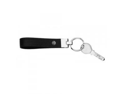 Брелок Volkswagen Metall Key Chain Leather Brown