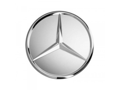 Колпачок ступицы колеса Mercedes, хромированный, с зеркальной поверхностью, артикул B66470207